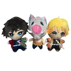 Demon Slayer Small Mascot Dangle Charm Keychain Plush Doll